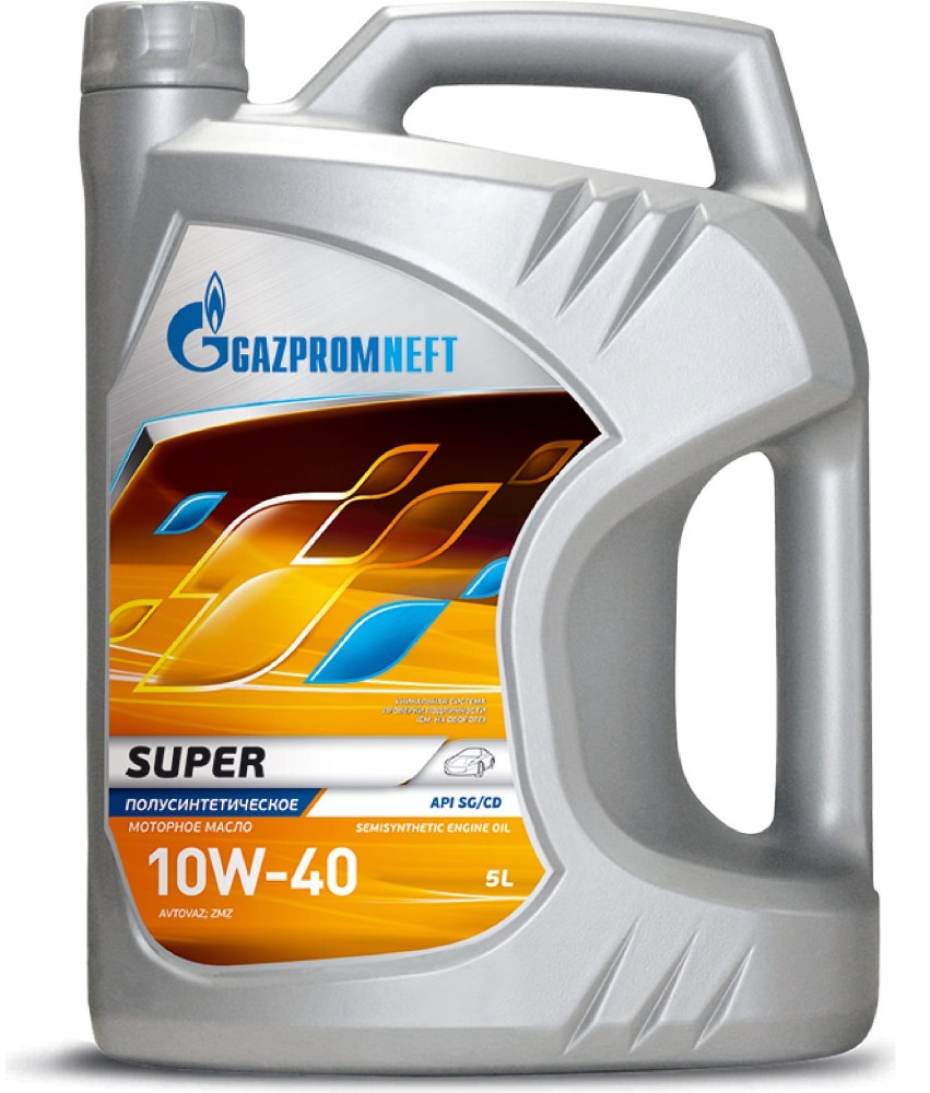 фото Моторное масло Gazpromneft Super 10W-40 5л 