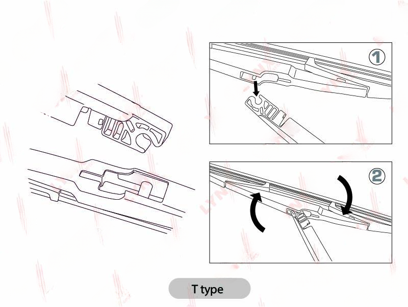 фото Щетка стеклоочистителя задняя LYNX 12"/300мм LR30T 