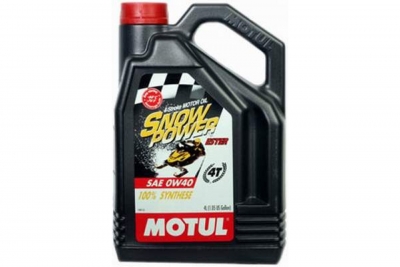фото Моторное масло MOTUL Snowpower 4T 0W-40 4л 