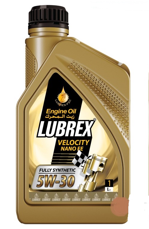 фото Моторное масло LUBREX VELOCITY NANO FE 5W30 SN/SL/CF ACEA A5/B5-16 1л 
