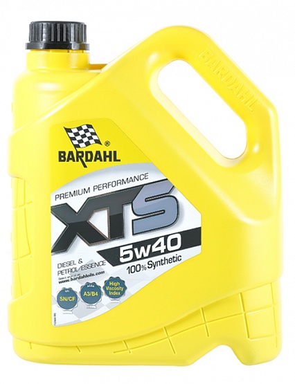 фото Моторное масло BARDAHL 5W-40 XTS, 5л  