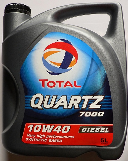 фото Моторное масло Total Quartz 7000 Diesel 10W-40 5л. 