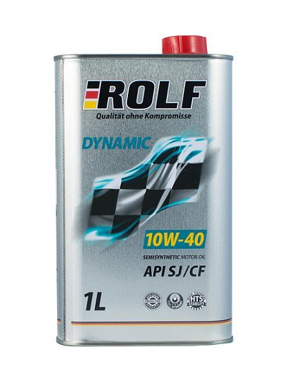 фото Моторное масло ROLF Dynamic Diesel 10W-40 CI-4/SL 1л 