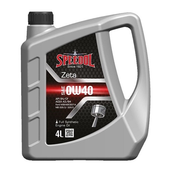 фото Моторное масло SPEEDOL ZETA FULL SYNTHETIC 0W-40, 4л  
