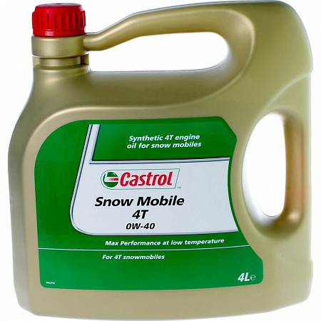 фото Моторное масло Castrol Snow Mobile 4Т 0W-40 4л 
