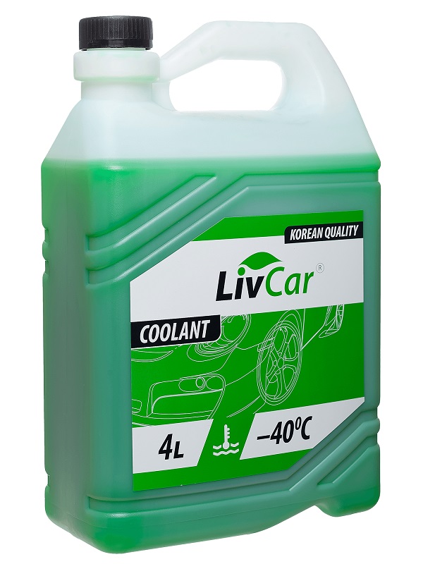 фото Антифриз LivCar COOLANT -40°С Зелёный 4л 