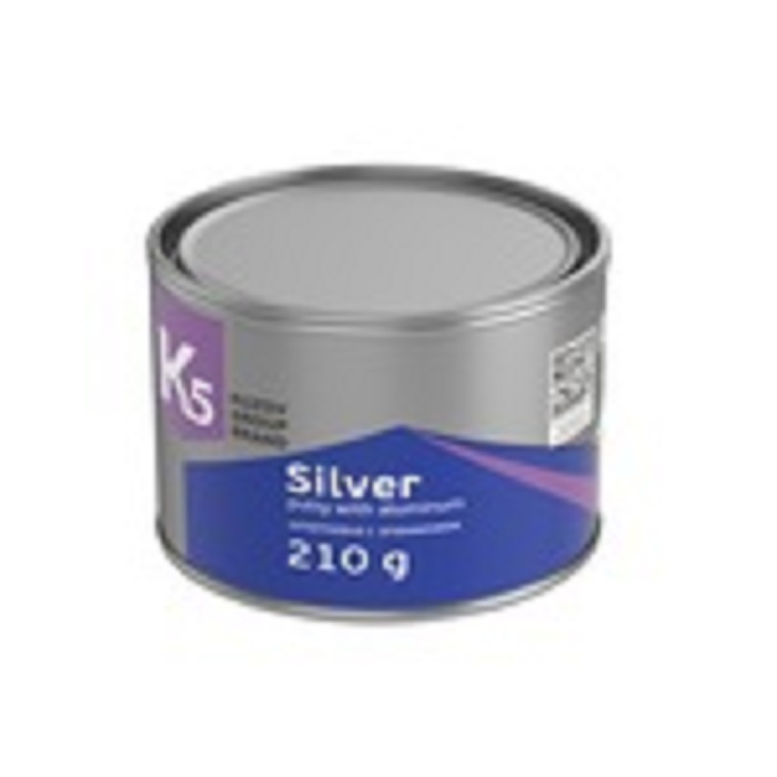 фото Шпатлевка К5 Silver с алюминием 210 г 