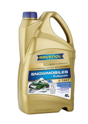 фото Масло для 2-Такт снегоходов RAVENOL Snowmobiles Fullsynth. 2-Takt (4 л) 