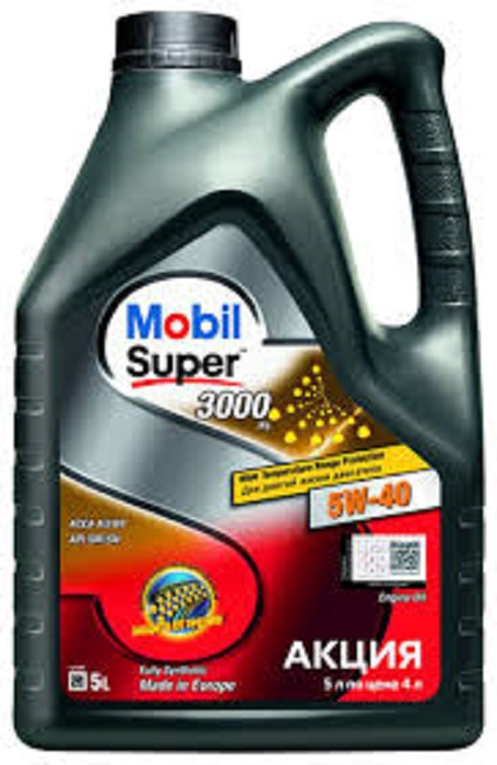 фото Моторное масло MOBIL Super 3000 X1 5W-40 5л 