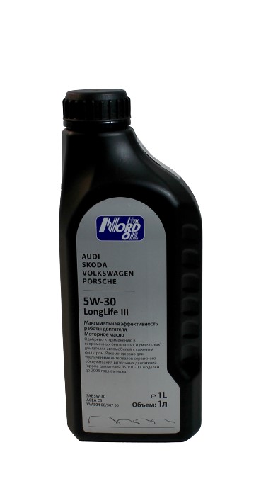 фото Моторное масло NORD OIL  Specific Line Audi, Skoda, VW 5W-30 1л 