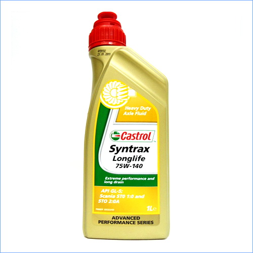 фото Трансмиссионное масло Castrol Syntrax Longlife 75W-140 1л. 
