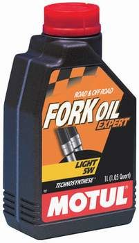 фото Вилочное масло MOTUL Fork Oil Expert Light 5W 1л 