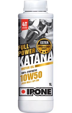 фото Моторное масло IPONE KATANA FULL POWER 10W50 1л 