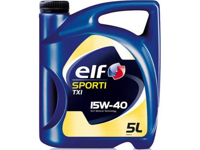 фото Моторное масло Elf Sporti TXI 15W-40 5л 