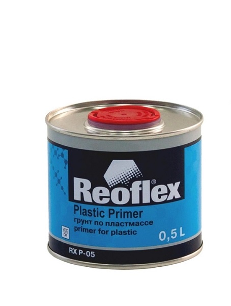 фото Грунт по пластику серый 0,5л RX P-05T Reoflex 