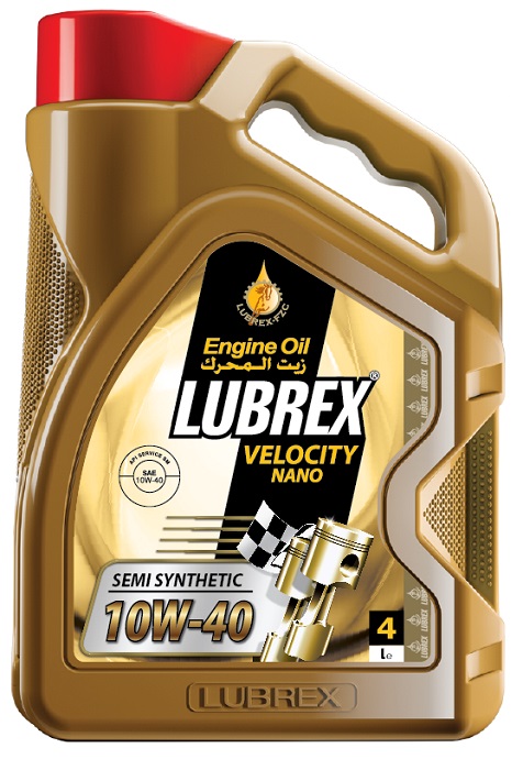 фото Моторное масло LUBREX VELOCITY NANO 10W40 SM/CF ACEA A3/B3 4л 