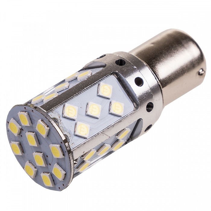 фото Светодиод SKYWAY P21W 12V 35 SMD (30x30) Белая  CANBUS  