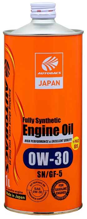 фото Моторное масло AUTOBACS ENGINE OIL SAE 0W-30 API SN 1L 