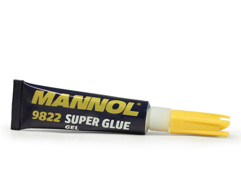 фото Клей супер Mannol Super Glue гель 3 г. 9822  