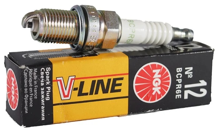 фото Свеча зажигания NGK V-Line 12 BCPR6E (6129) 