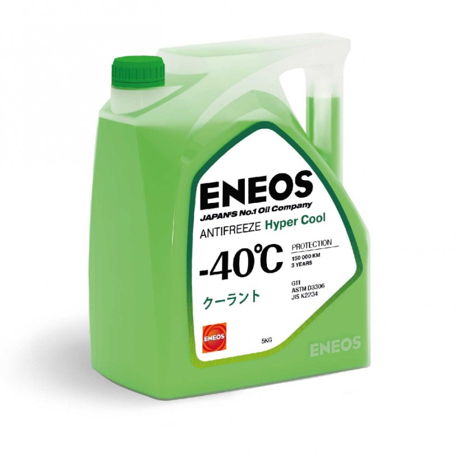 фото Антифриз ENEOS Hyper Cool -40°C зеленый 5кг 