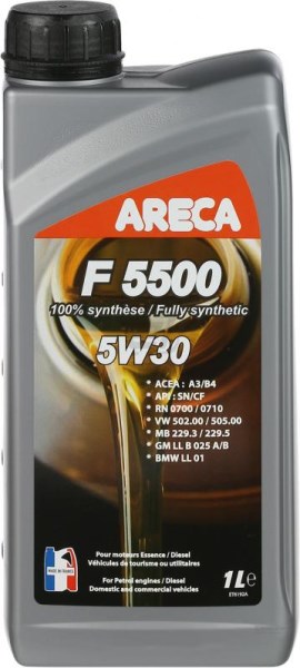 фото Моторное масло ARECA F5500 5W-30 1л 