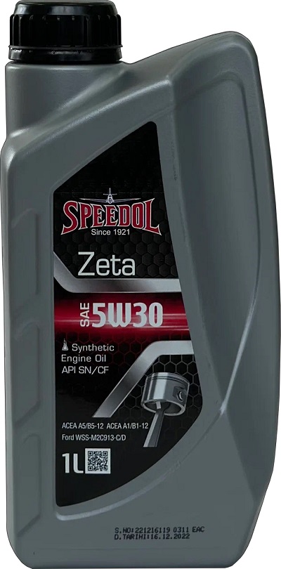 фото Моторное масло SPEEDOL ZETA FULL SYNTHETIC 5W-30, 1л 