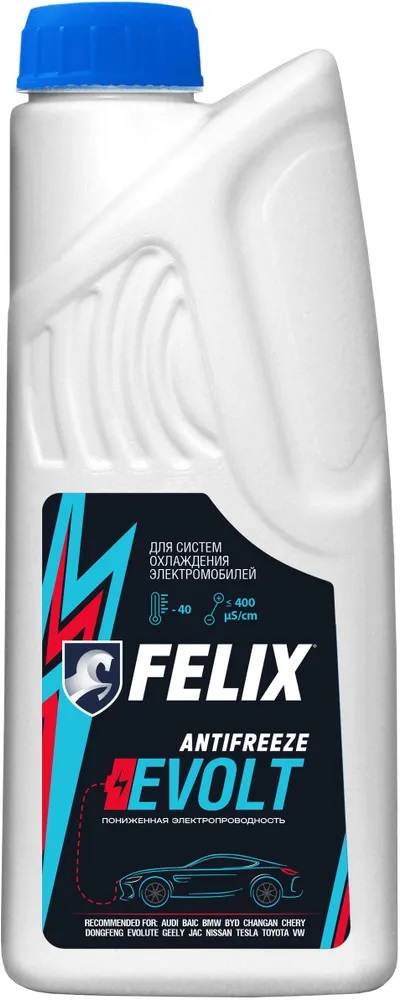 фото Антифриз FELIX EVOLT зеленый -40°С 1кг 