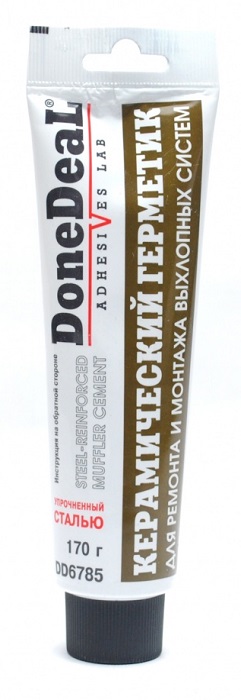 фото Герметик для ремонта глушителя керамический DONE DEAL 170 г. DD6785 