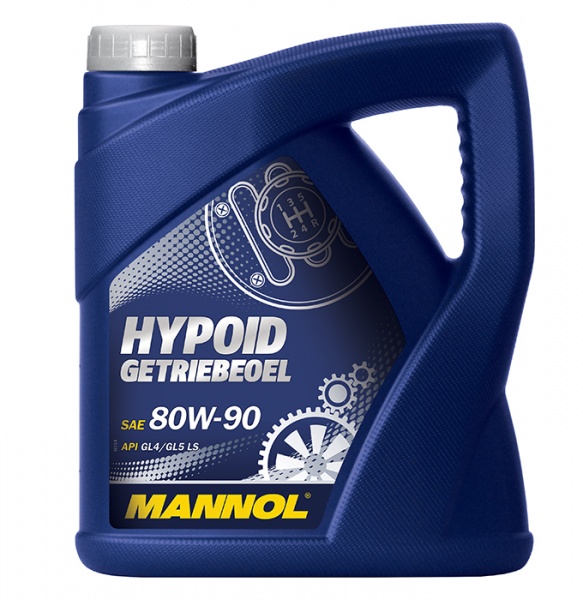 Картинка Трансмиссионное масло Mannol Hypoid Getriebeoil GL-5 80W-90 4л 