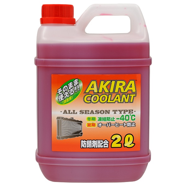 фото Антифриз Akira Coolant -40 красный 2л. 