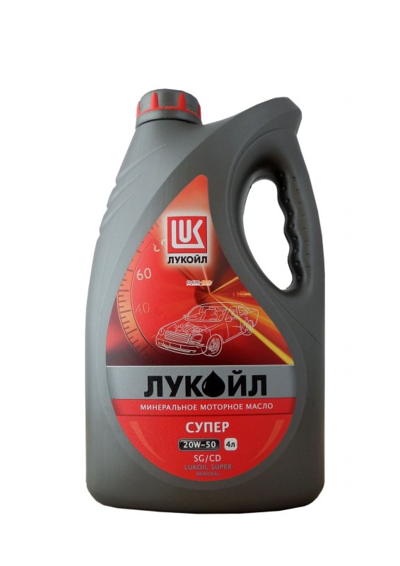 фото Моторное масло Лукойл Супер SAE 20W-50 API SG/CD 5л. 