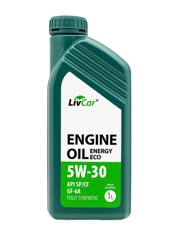 фото Моторное масло LIVCAR ENGINE OIL ENERGY ECO 5W-30 API SP/CF/GF-6A 1л 