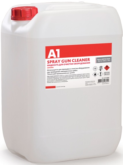 фото Жидкость для очистки оборудования А1 SPRAY GUN CLEANER 1л 