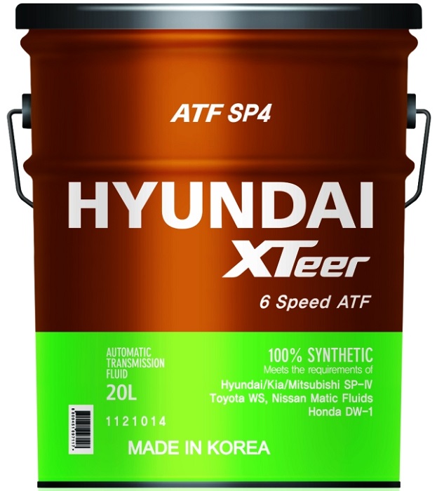 фото Трансмиссионное масло Hyundai XTeer ATF SP4 1л в розлив (20л) 