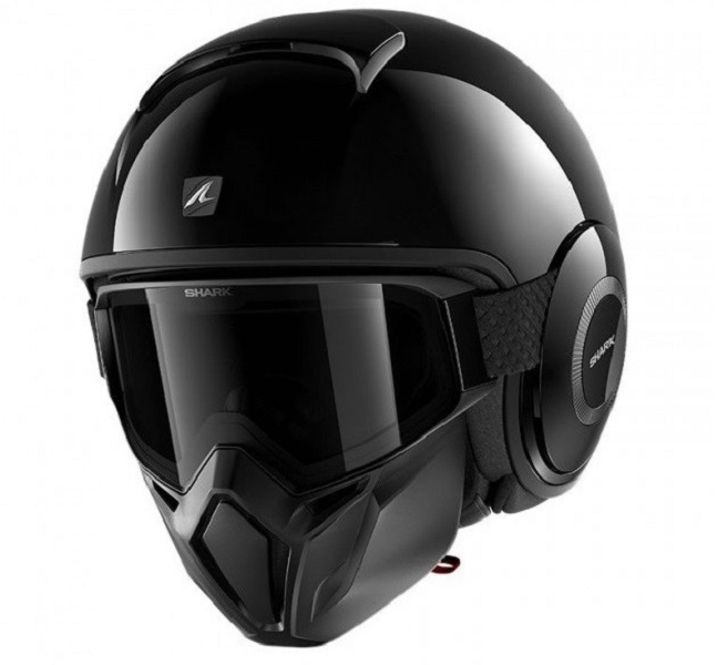 фото Шлем SHARK STREET DRAK BLANK  Black Glossy, L 