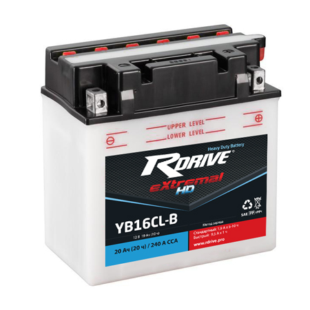 фото Аккумулятор RDrive eXtremal HD YB16CL-B 