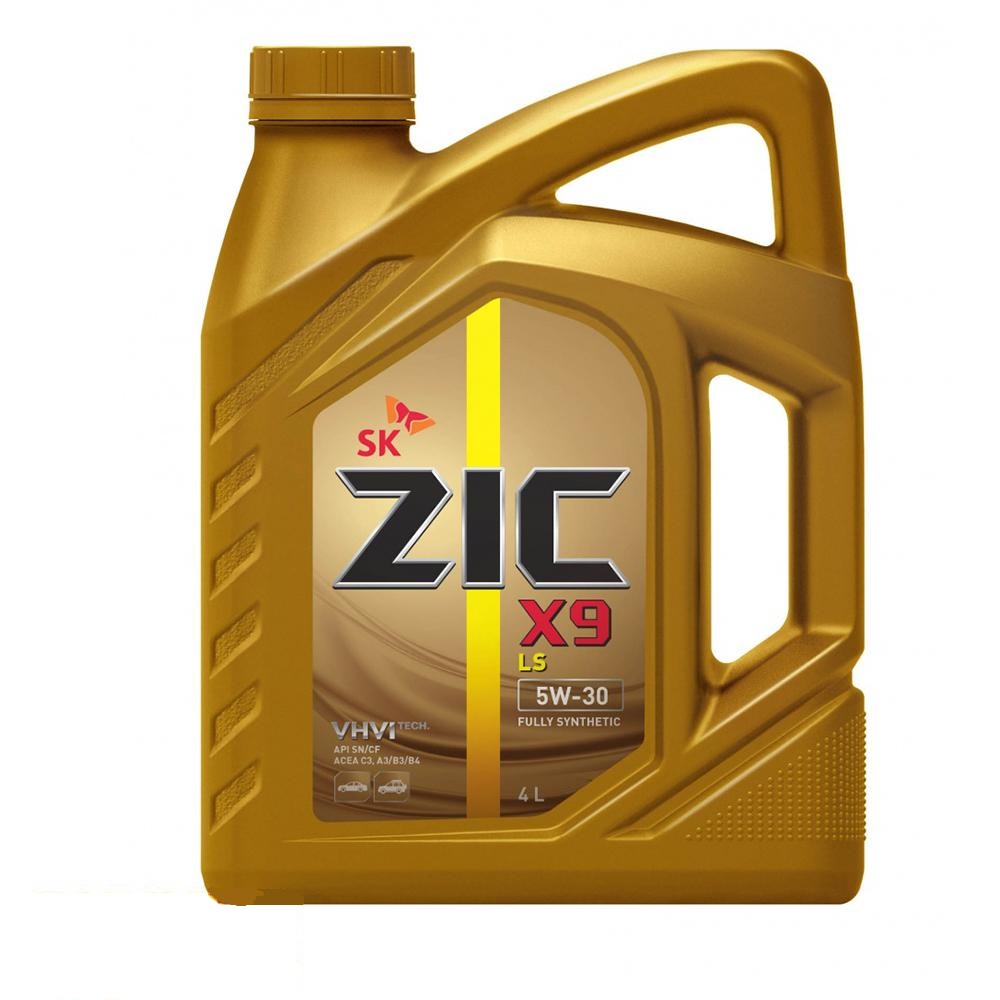 Картинка Моторное масло ZIC 5W-30 X9 LS 4л 