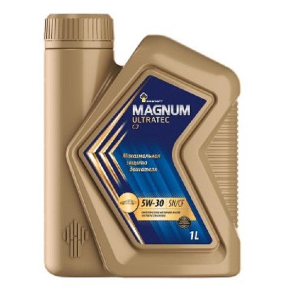 фото Моторное масло РосНефть 5W-30 Magnum Ultratec C3 1 л 