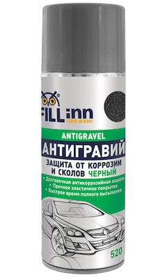 фото Антигравий черный аэрозоль 520мл. FL115 FILL INN 